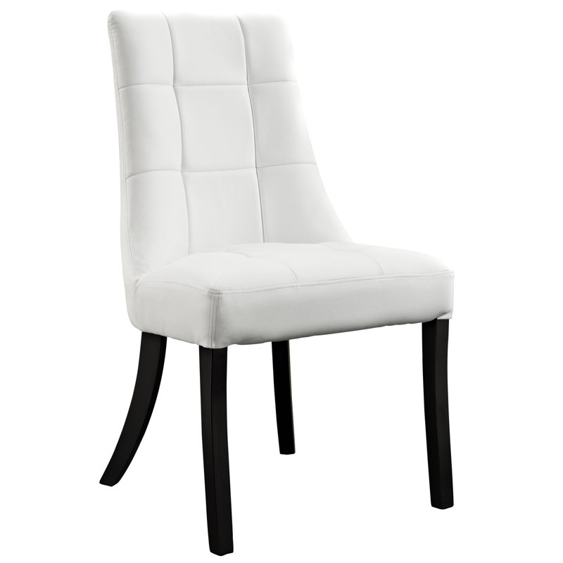 19.5'' H Upholstered Side Chair, White