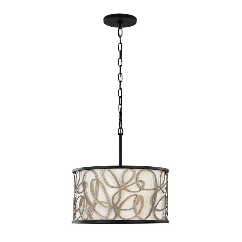 Luminaire suspendu convertible 3 lumières Scribble