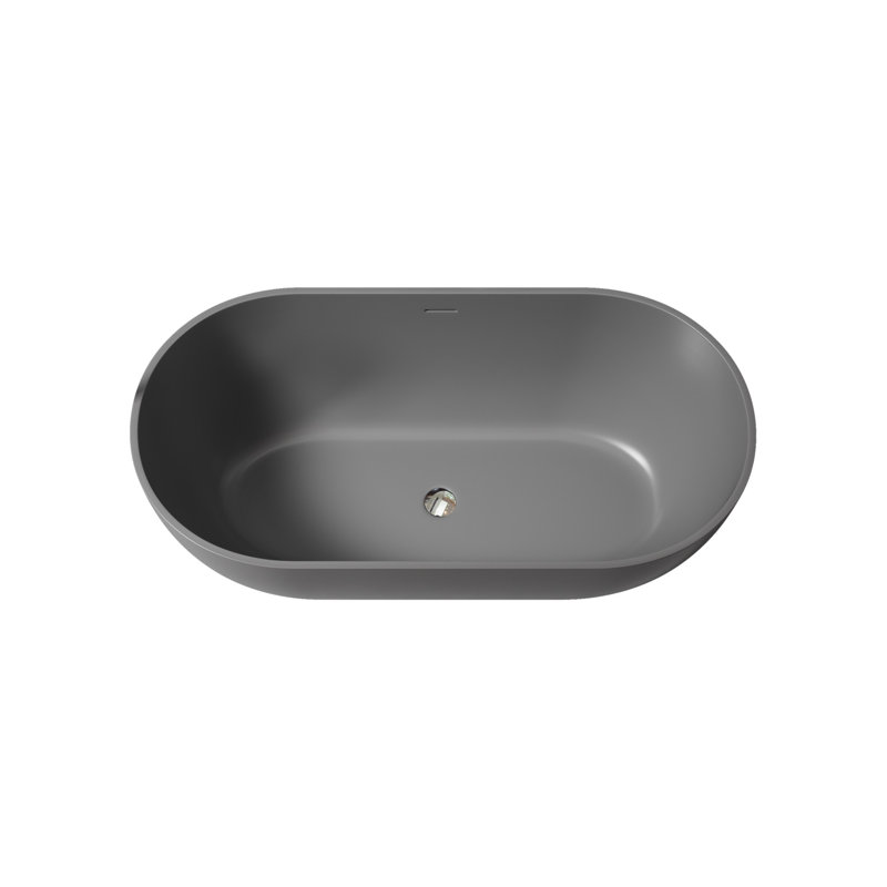 59Inch Solid Surface Bathtub For Bathroom