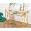 Hocking 120cm Glass Top Console Table-1467707088-1467707089