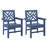 2-Piece Outdoor Adirondack Chair Dining Armchair HDPE Chairs Weather-Resistant (Set of 2)-527569237