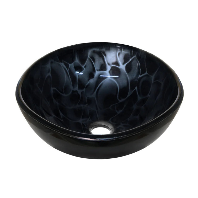 Novatto Tartaruga Vasque Ovale En Verre Pour Salle De Bain