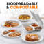 Bols en papier compostables, paquet-91040906-91040905