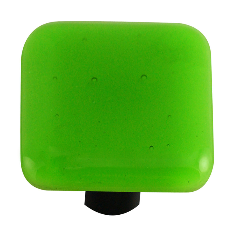 Poignée carrée de longueur 1 1/2 po Solids, Noir