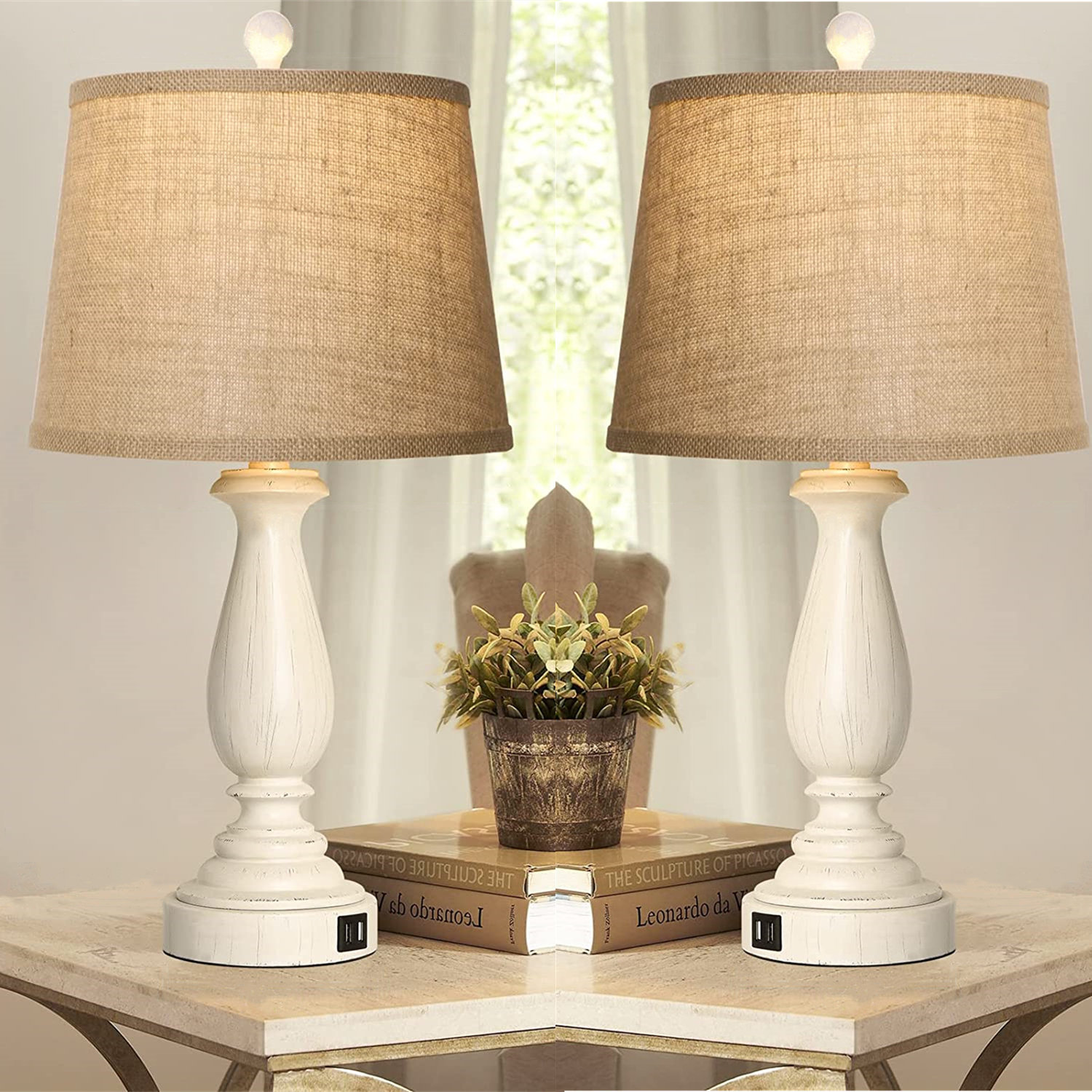 Small farmhouse table store lamp