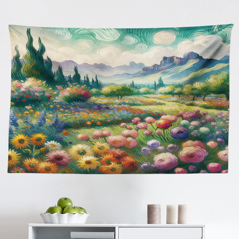 Tapisserie en microfibre, H 23 po x l 28 po