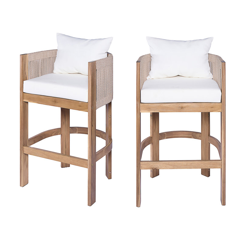 Ensemble de 2 tabourets de bar Matéria