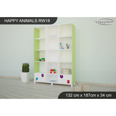 187cm H X 132cm W Kids Bookcase
