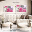 Harnek en fleurs rose clair-107990799