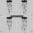 7-Light Dimmable Teardrop Chandelier (Bulbs Include)-1557909307