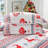 Christmas Quilt Set - Lightweight Soft Christmas Bedspread with Reindeer for Holiday Decor-93581518