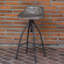 Tabouret de bar rotatif à hauteur ajustable Echevarria