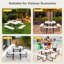 Table de pique-nique extérieure pour restaurant L 35 po Biaca-117618388