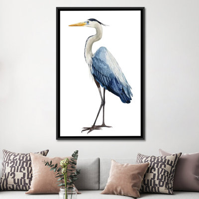 «Seabird Heron I» par Grace Popp - impression sur toile