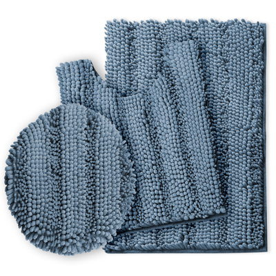 Peletier Non-Slip Bath Rug Set