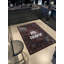 Tapis décoratif moderne à motifs textuels «No Drama» par Écriture-2005555625