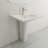 BOCCHI Taormina 19'' Fireclay Rectangular Bathroom Sink with Overflow-94265127-90558779