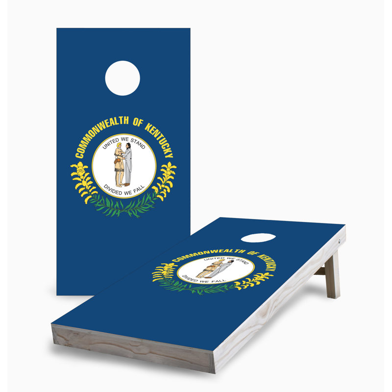 Ensemble de panneau de maïs avec lumières DEL, Connecticut State Flag, Kentucky