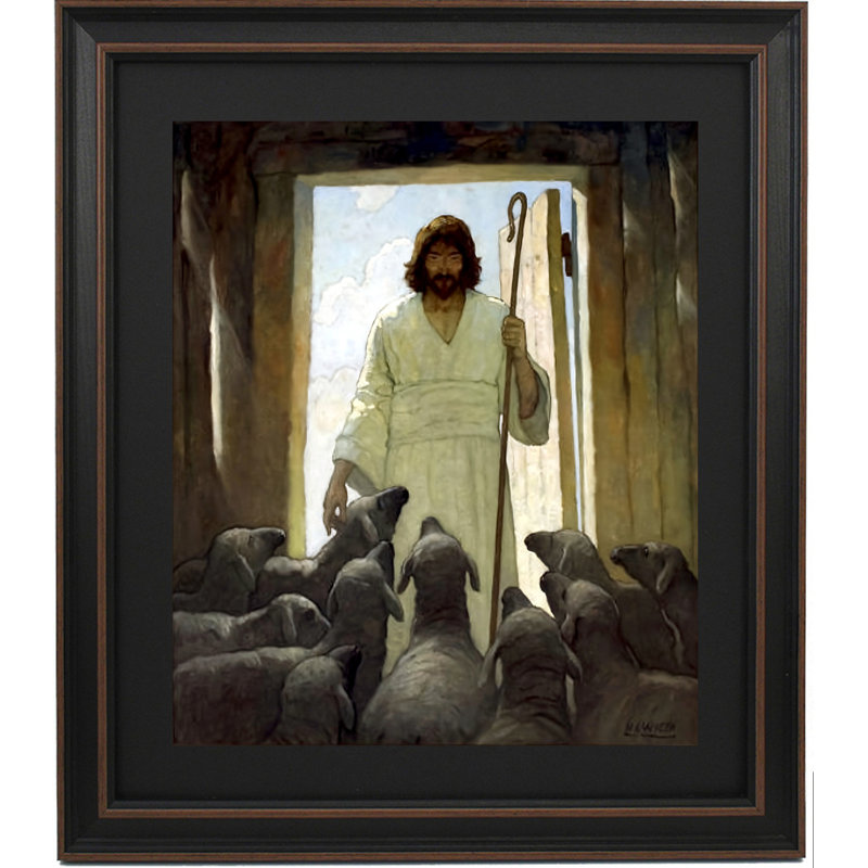 The Good Shepherd par NC Wyeth, Affiche