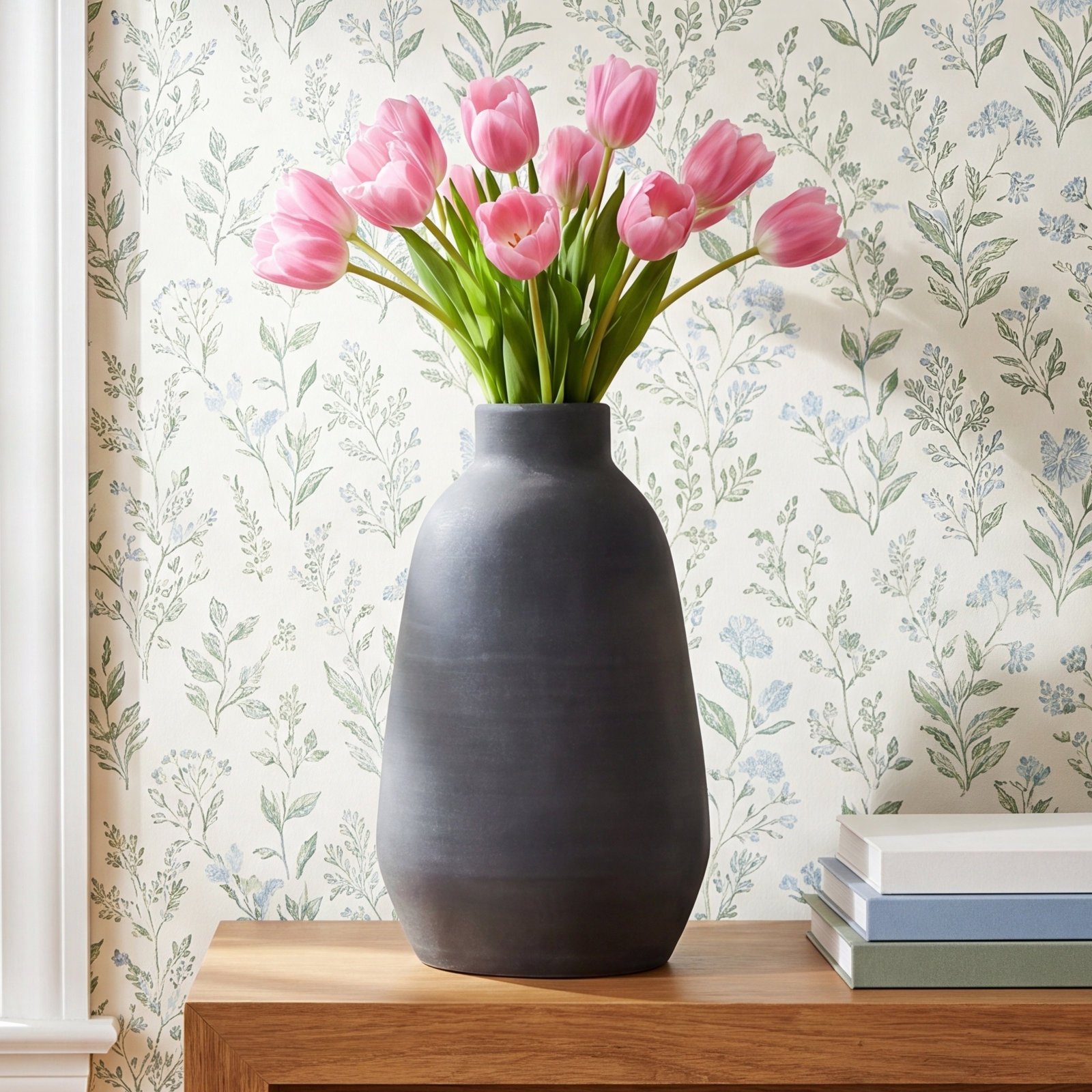 Persell 11'' Terracotta Table Vase