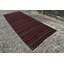 Kilim, tapis noir Anatolian, tapis Boho, tapis rétro, tapis de couloir, tapis turcs, tapis en laine