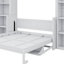 Lit escamotable avec bureau et bibliothèque Murphy-107088677