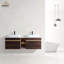 Ensemble de meuble-lavabo double 60 po