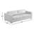  91'' Top Grain Genuine Leather Sofa-21132239