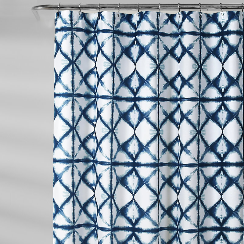 Rideau de douche Geo Shibori