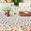 Nappe ronde - lierre rose et vert floral-1468181542