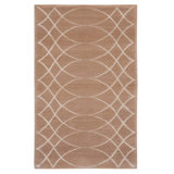 Geometric Area Rug in Beige/Neutral