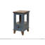 Table de bout en bois massif avec rangement Westmont-1907559243