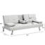 Canapé-lit confortable avec accoudoirs de pointe et fabrication robuste-79700320