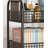 Nemuel 16.73'' H x 15.75'' W Book Cart with Wheels-1034888018