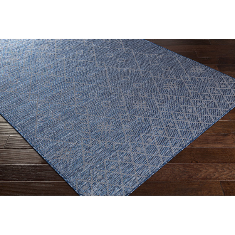 Winifred Geometric Indoor / Outdoor Rug, Runner 2'7" x 7'3"