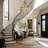 4-Light Mica Drum Chandelier