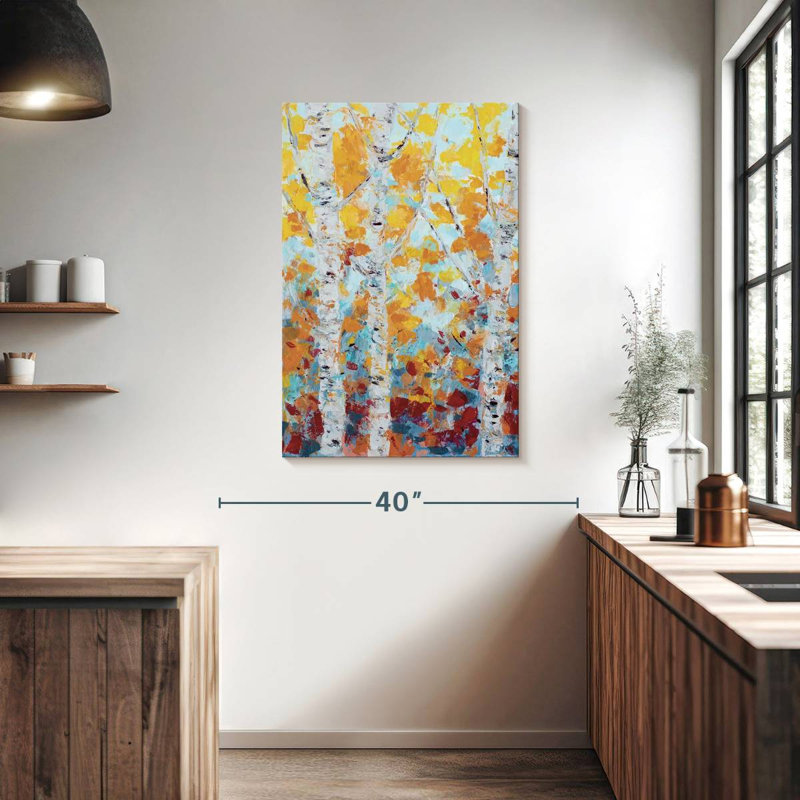 Alvord Aspen, octobre I, H 39 po x l 26 po