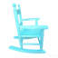 Chaise à bascule rose pour enfants - d'intérieur ou d'extérieur - convient aux enfants - durable-839234303