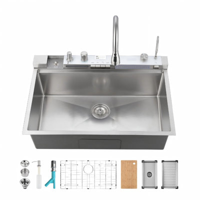 Single Bowl Stainless Steel Kitchen Sink
