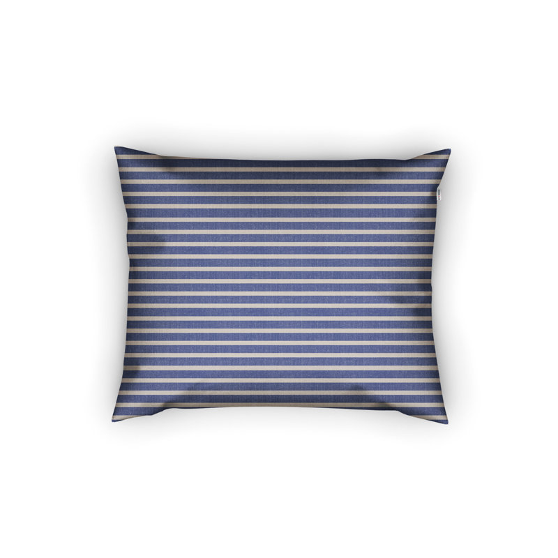 Walk The Line Cotton Striped Duvet Cover Set with Pillowcases, 155 x 200cm Duvet Cover + 2 Pillowcases (80 x 80)