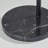 Sahrye 81'' Black Marble LED Arched Floor Lamp