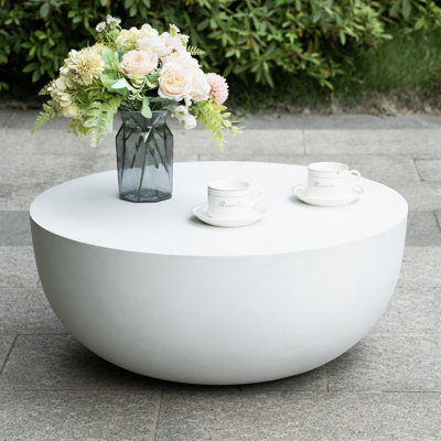 Table basse ronde l 27,56 po Araceli