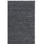 Tapis en laine / coton à tissage plat Estil en noir / gris-267385860