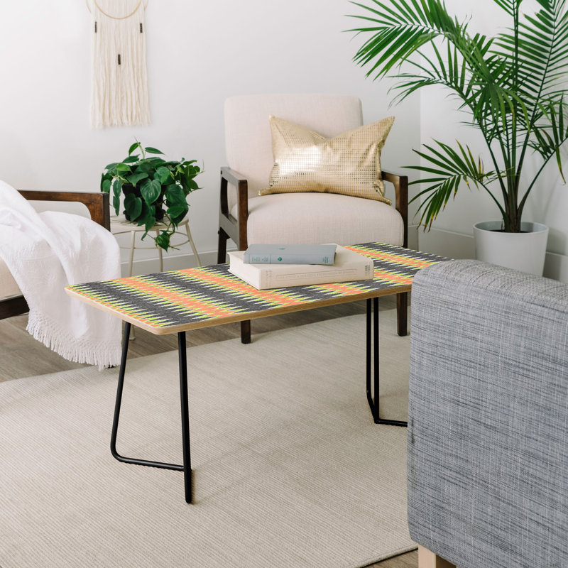 Table basse Reeve Boho, Noir