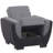  Jaliah Fabric Upholstered Convertible 3-in-1 Sleeper Arm Chair With Storage, Firm Seat Cushion-61210317