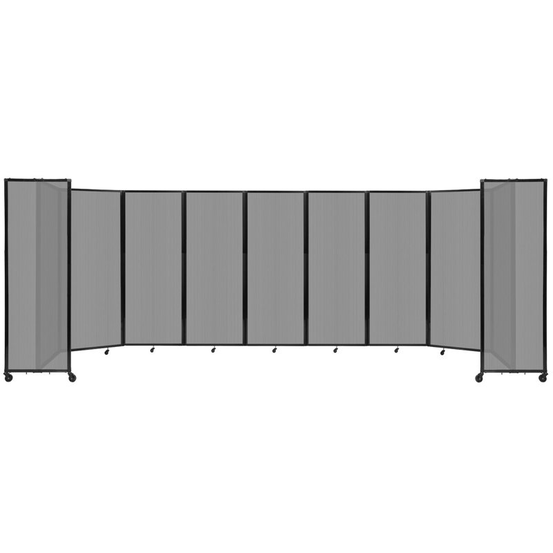 Cloison murale en polycarbonate 360, H 90 po x l 300 po, Rouge