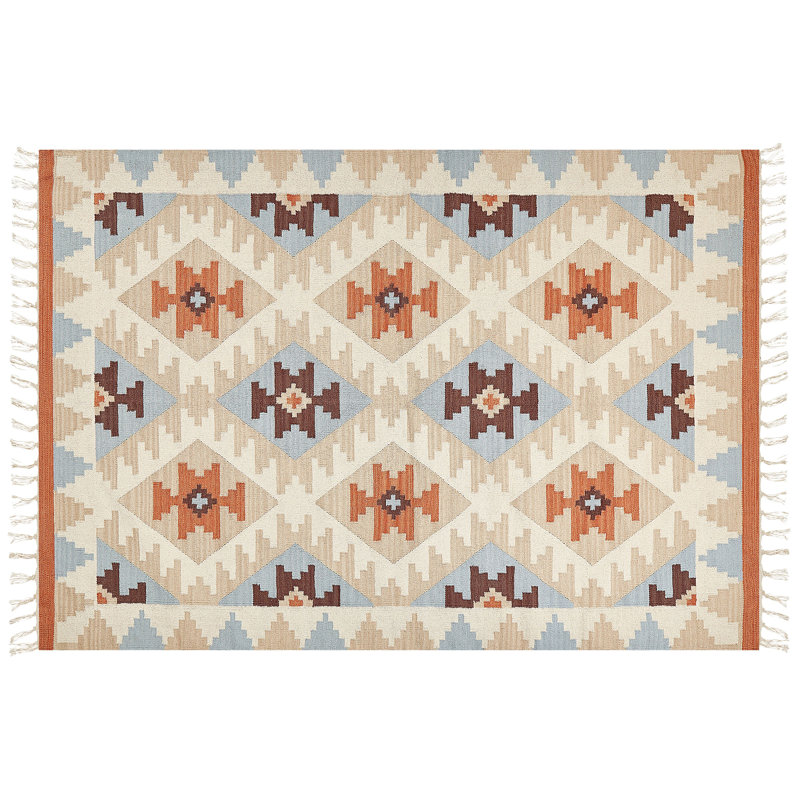 Sisk Southwestern Hand Woven Area Rug, Rectangle 160 x 230cm