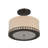 Cilindro 4 - Light Clear Satin Shaded Pendant
