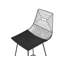 Anjail Upholstered Counter Stool with Metal Frame-1455405841