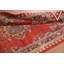 Tapis rouge rétro traditionnel 3 x 5